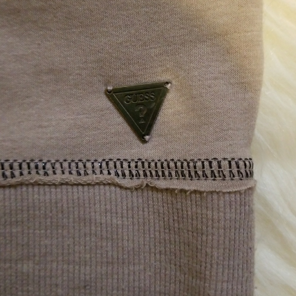 Guess Light Weight Sequin Collared Sweatshirt. - image 4